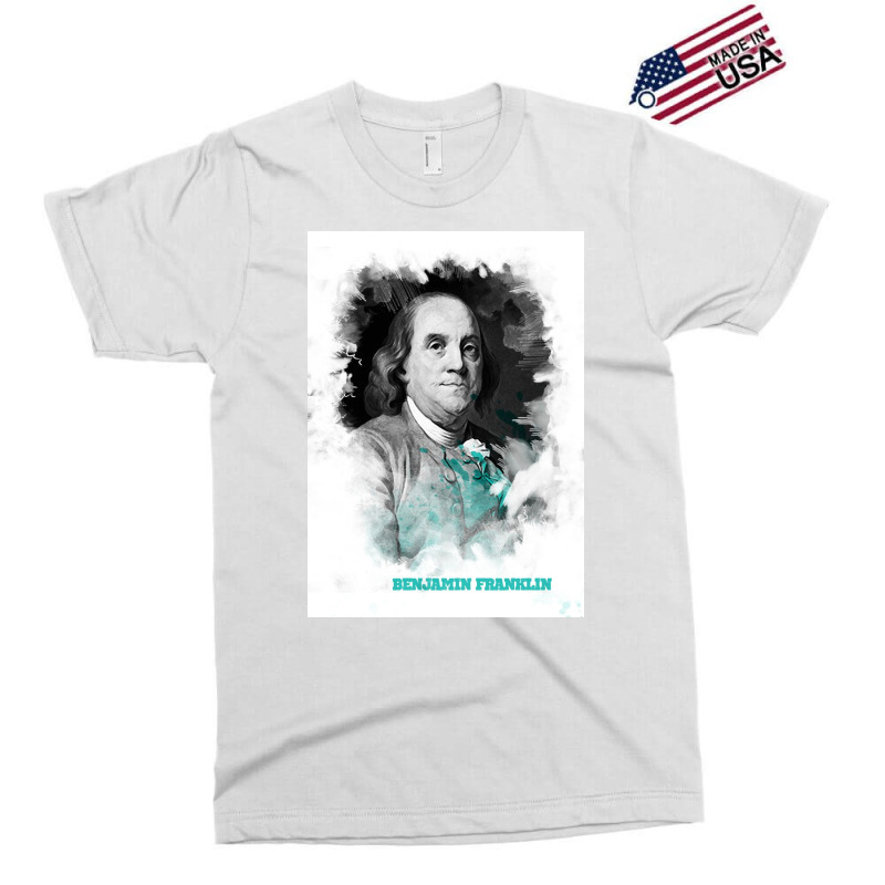 Benjamin Franklin Painting Art Exclusive T-shirt | Artistshot