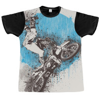 Motocross Extreme Sport Graphic T-shirt | Artistshot