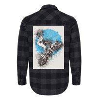 Motocross Extreme Sport Flannel Shirt | Artistshot