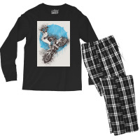 Motocross Extreme Sport Men's Long Sleeve Pajama Set | Artistshot