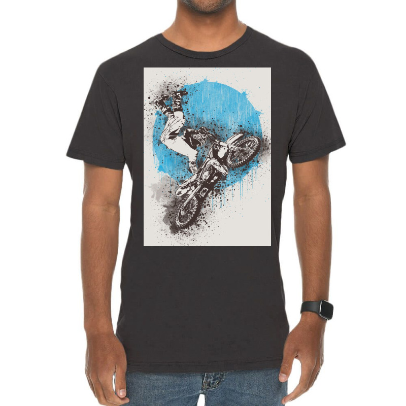 Motocross Extreme Sport Vintage T-shirt | Artistshot