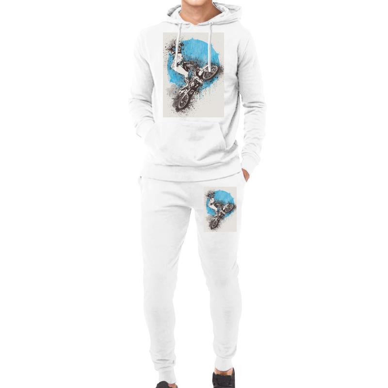 Motocross Extreme Sport Hoodie & Jogger Set | Artistshot