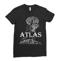 Atlas Greek Mythology Ladies Fitted T-shirt | Artistshot