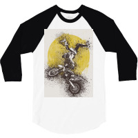 Biker Extreme Sport 3/4 Sleeve Shirt | Artistshot