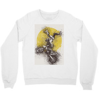 Biker Extreme Sport Crewneck Sweatshirt | Artistshot