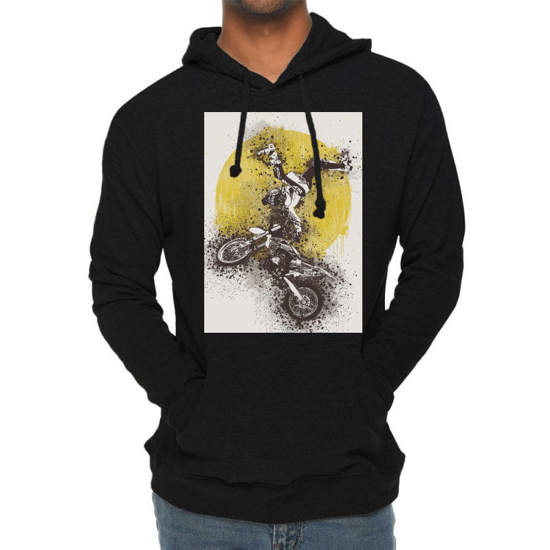 Biker Extreme Sport Lightweight Hoodie | Artistshot