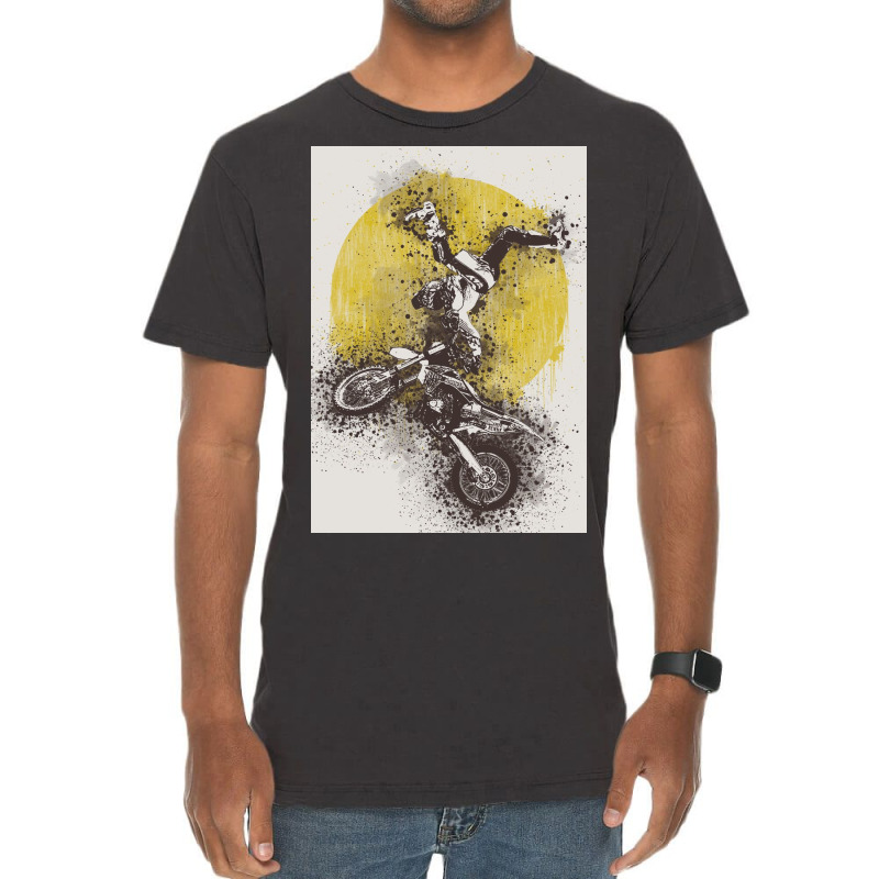 Biker Extreme Sport Vintage T-shirt | Artistshot