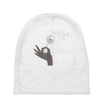 Dandelion Flower Lover Flower T Shirt Baby Beanies | Artistshot