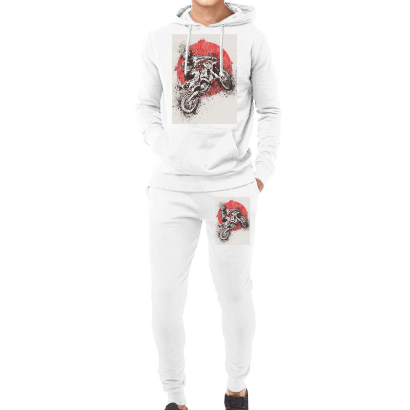 Trail Extreme Sport Grunge Hoodie & Jogger Set | Artistshot