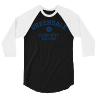 Greendale Community College 70s 3/4 Sleeve Shirt | Artistshot