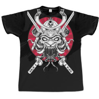 Samurai Skull Graphic T-shirt | Artistshot