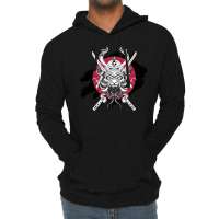 Samurai Skull Lightweight Hoodie | Artistshot