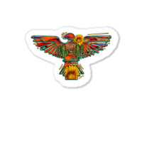 Thunderbird  Wild Soul With Sunflower Serape Aztec Sticker | Artistshot