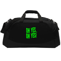 Design Of Oh Yes! Oh Yes! .png Active Duffel | Artistshot