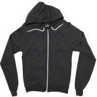 Ron Swanson Emotions Parks And Recreation Nostalgia Zipper Hoodie | Artistshot