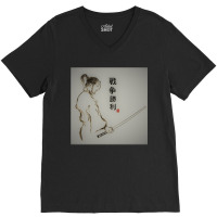 Samurai Sword. V-neck Tee | Artistshot