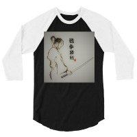 Samurai Sword. 3/4 Sleeve Shirt | Artistshot