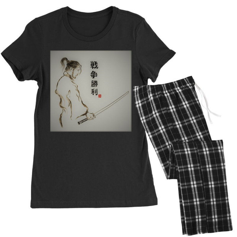 Samurai Sword. Women's Pajamas Set by apolitery | Artistshot