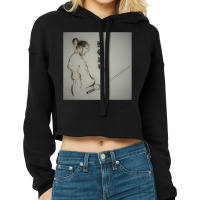 Samurai Sword. Cropped Hoodie | Artistshot