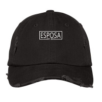 Esposa Est. 2023 Wedding Latina Spanish Wife Husband Married T Shirt Vintage Cap | Artistshot