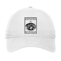 Keep Saturn In Saturnalia Adjustable Cap | Artistshot