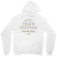 Womens Could Be A Train Station Kinda Day, Vintage Country Music T Shi Unisex Hoodie | Artistshot