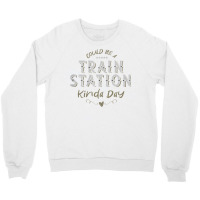 Womens Could Be A Train Station Kinda Day, Vintage Country Music T Shi Crewneck Sweatshirt | Artistshot