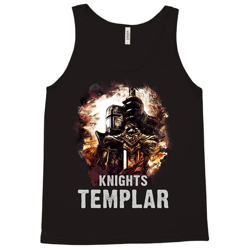 Knights Templar  The Order Of The Knights Of The Temple Of Solomon Tank Top by ragynocedep | Artistshot