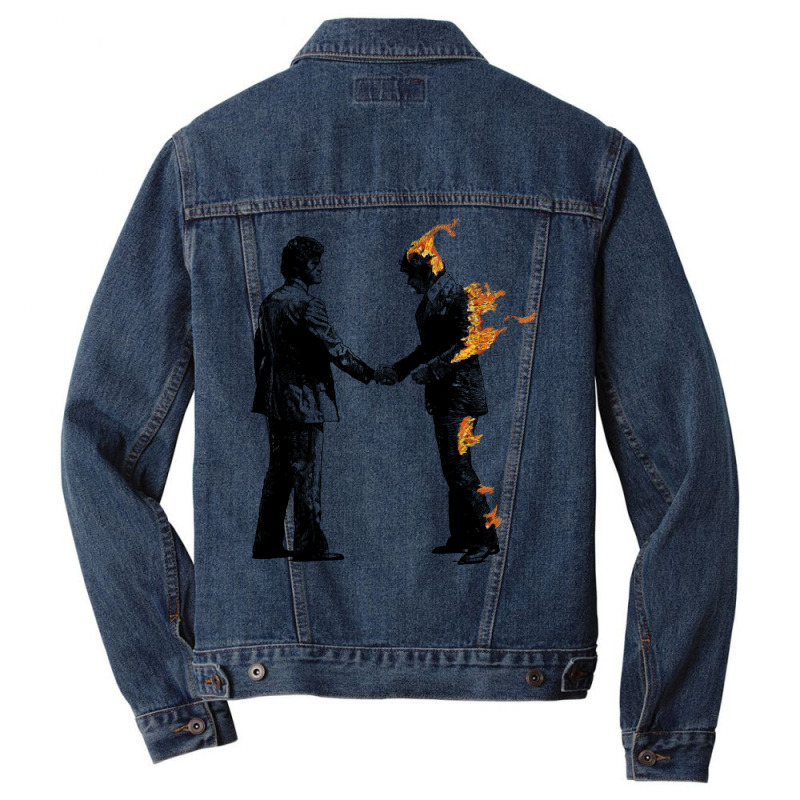 Wish You Were Here Hipster Men Denim Jacket by zwicklruhsanw | Artistshot