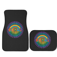 Circle Bear Dead Full Set Car Mats | Artistshot