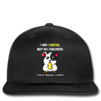 Cracka-lackin Turophile Or Cheese Addict Printed Hat | Artistshot