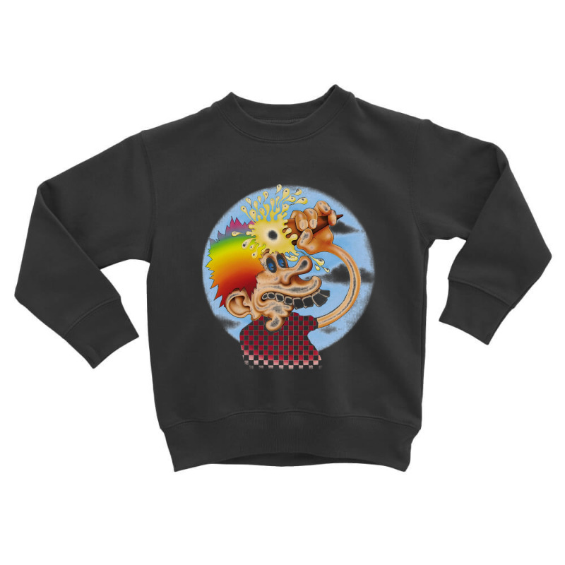 Dead Rainbow Hair Toddler Sweatshirt | Artistshot