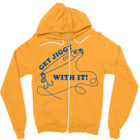 Get Jiggy With It Aesthetic Zipper Hoodie | Artistshot