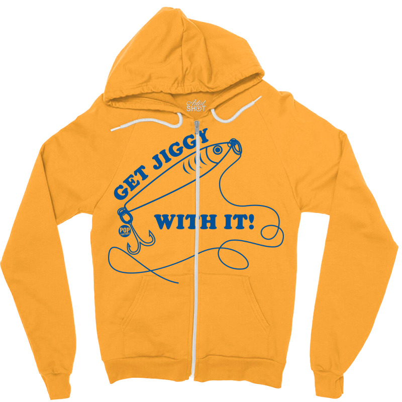 Get Jiggy With It Aesthetic Zipper Hoodie | Artistshot