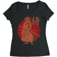 Samurai Warrior Women's Triblend Scoop T-shirt | Artistshot