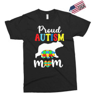 Autism Awareness T  Shirt Womens Proud Autism Mom Puzzle Autism Awaren Exclusive T-shirt | Artistshot