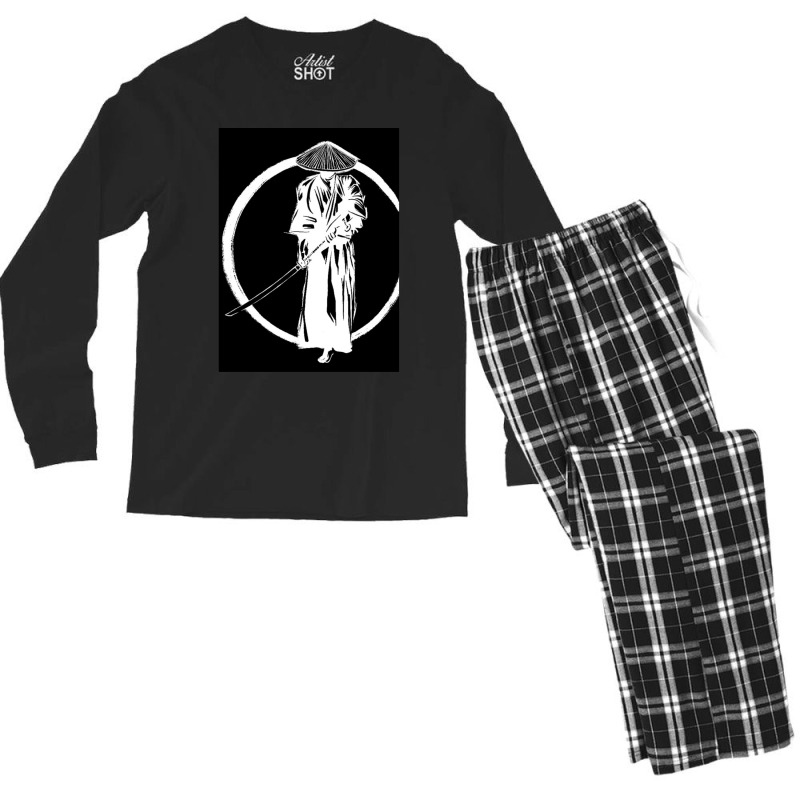 Samurai Warrior 1 Men's Long Sleeve Pajama Set by apolitery | Artistshot