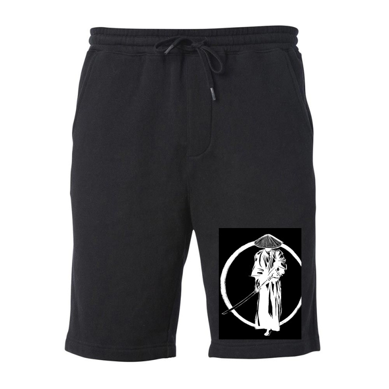 Samurai Warrior 1 Fleece Short by apolitery | Artistshot