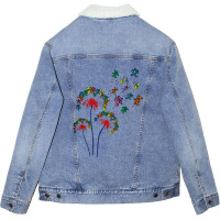 Dandelions Dead Unisex Sherpa-lined Denim Jacket | Artistshot