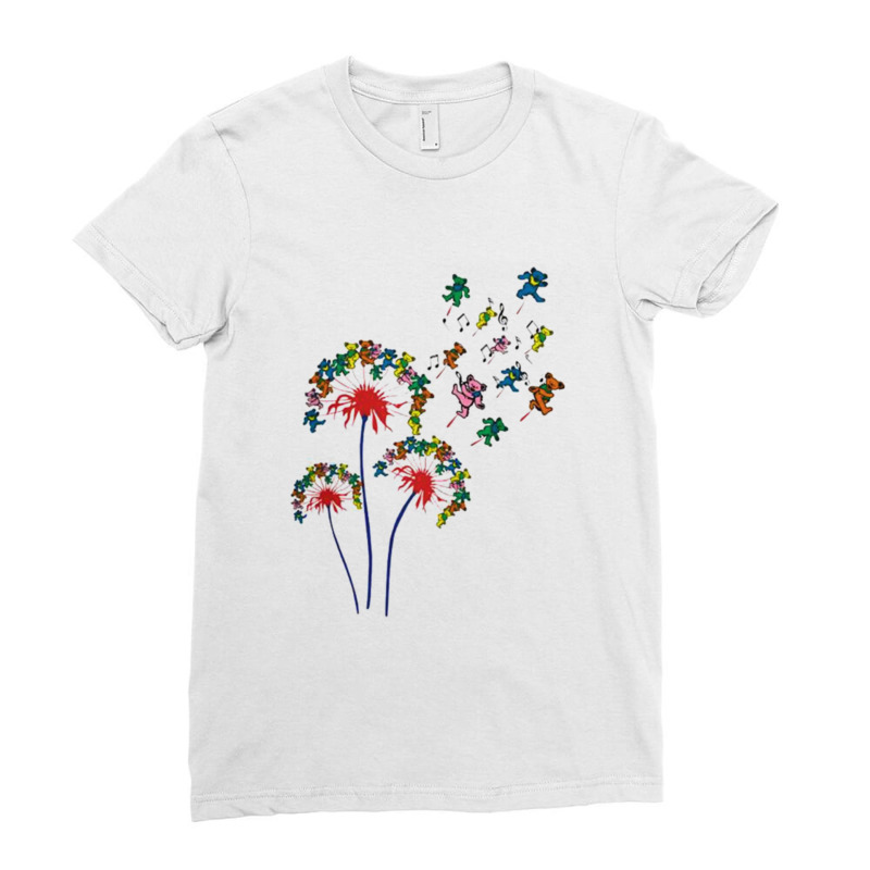 Dandelions Dead Ladies Fitted T-Shirt by LeanneDoyle | Artistshot