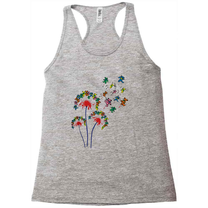 Dandelions Dead Racerback Tank by LeanneDoyle | Artistshot