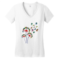 Dandelions Dead Women's V-neck T-shirt | Artistshot