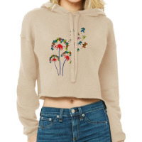 Dandelions Dead Cropped Hoodie | Artistshot