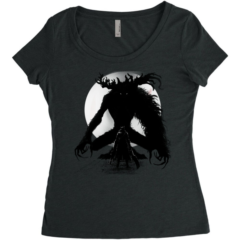 Time To Hunt Women's Triblend Scoop T-shirt by SaraBachmann | Artistshot