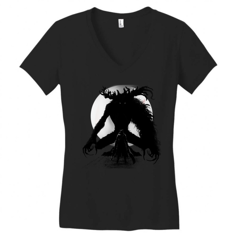 Time To Hunt Women's V-Neck T-Shirt by SaraBachmann | Artistshot