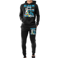 Autism Day T  Shirt Autism Uncle My Patience Is Tested But Never My Lo Hoodie & Jogger Set | Artistshot