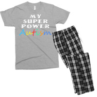 Autism Day T  Shirt My Superpower Autism Design Idea For Autism Day Men's T-shirt Pajama Set | Artistshot