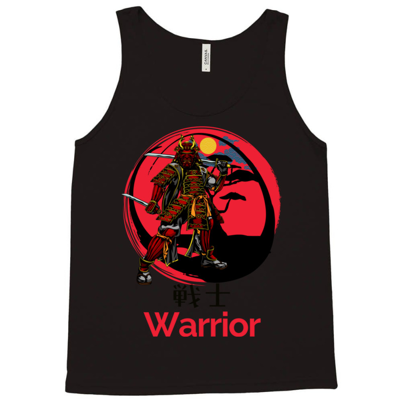 Samurai Warrior 2 Tank Top by apolitery | Artistshot