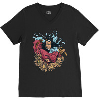 Samurai Warrior 20 V-neck Tee | Artistshot