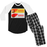 Samurai Warrior 5 Men's 3/4 Sleeve Pajama Set | Artistshot